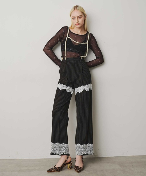 VIOLETTA(ヴィオレッタ)の「パールサスペンダー(サスペンダー・レディース・ホワイト・FREE)」の21枚目の写真