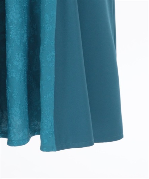 axes femme POETIQUE(アクシーズファムポエティック)の「チャイナボタンフレア袖ワンピース(ワンピース・レディース・グレー/ブルーグリーン/ブラック・MEDIUM)」の16枚目の写真