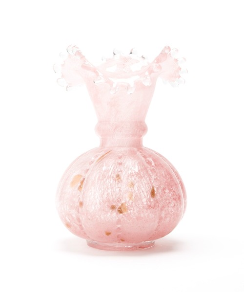 【受注生産品】 Casselini HOME(キャセリーニ ホーム)ガラスフラワーベースG 工芸品