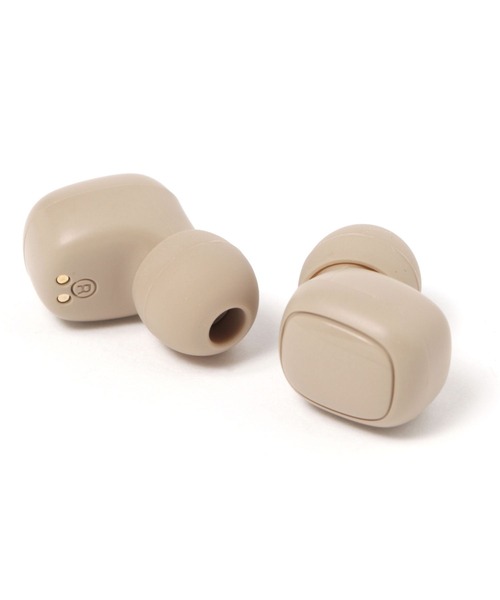 BAYFLOW（ベイフロー）の「[タッチ操作可能]BFミニワイヤレスイヤフォン（ヘッドフォン/イヤホン・レディース・チャコール/ベージュ・0）」の11枚目の写真