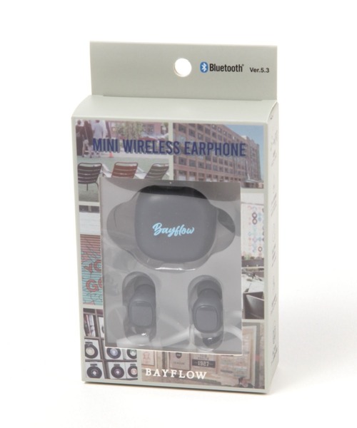 BAYFLOW（ベイフロー）の「[タッチ操作可能]BFミニワイヤレスイヤフォン（ヘッドフォン/イヤホン・レディース・チャコール/ベージュ・0）」の13枚目の写真