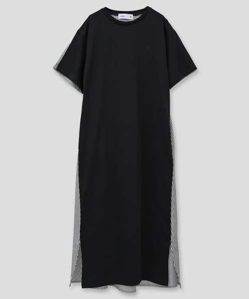 CONVERSE TOKYO(コンバーストウキョウ)の「FABRIC DOCKING DRESS(ワンピース・レディース・ネイビー/ブラック/グレー・FREE)」の14枚目の写真