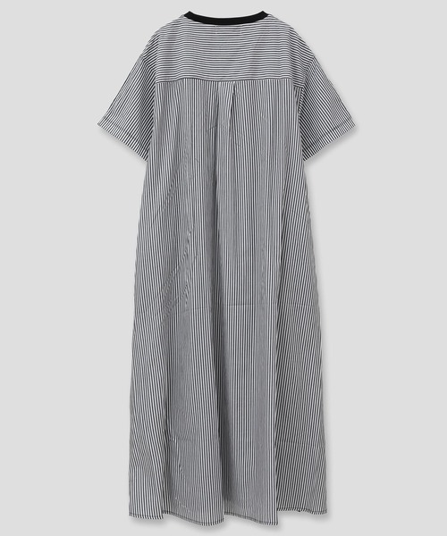 CONVERSE TOKYO(コンバーストウキョウ)の「FABRIC DOCKING DRESS(ワンピース・レディース・ネイビー/ブラック/グレー・FREE)」の15枚目の写真