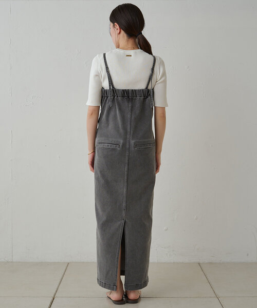 LOUNGEDRESS（ラウンジドレス）の「デニムキャミワンピース