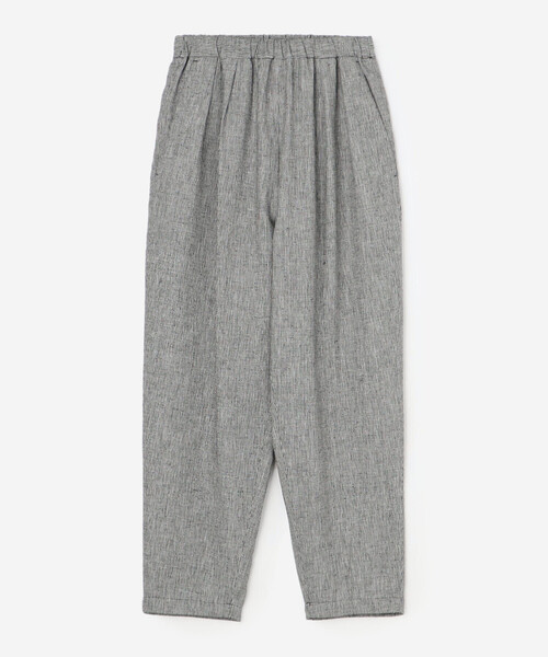 Morris & Sons(モリスアンドサンズ)の「MORRIS & SONS | リネンタックパンツ WOMEN(その他パンツ・レディース・ブラウン系その他/ベージュ系その他/ブラック系その他・0/1)」の2枚目の写真