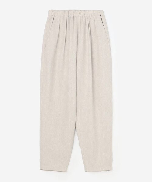 Morris & Sons(モリスアンドサンズ)の「MORRIS & SONS | リネンタックパンツ WOMEN(その他パンツ・レディース・ブラウン系その他/ベージュ系その他/ブラック系その他・0/1)」の4枚目の写真