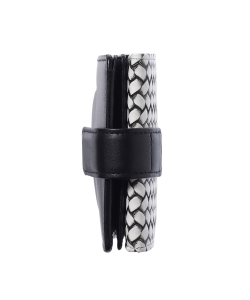 HIROKO HAYASHI（ヒロコハヤシ）の「◆【数量限定】OTTICA ROVESCIO（オッティカ ロベーショ）二つ折り財布（財布・レディース・ブルー系その他6/ブラック系4・00）」の14枚目の写真