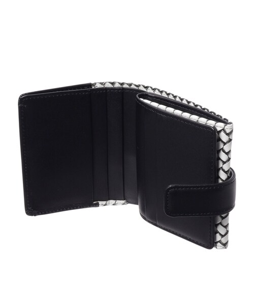 HIROKO HAYASHI（ヒロコハヤシ）の「◆【数量限定】OTTICA ROVESCIO（オッティカ ロベーショ）二つ折り財布（財布・レディース・ブルー系その他6/ブラック系4・00）」の17枚目の写真