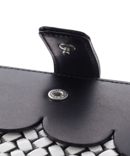 HIROKO HAYASHI（ヒロコハヤシ）の「◆【数量限定】OTTICA ROVESCIO（オッティカ ロベーショ）二つ折り財布（財布・レディース・ブルー系その他6/ブラック系4・00）」の7枚目の写真