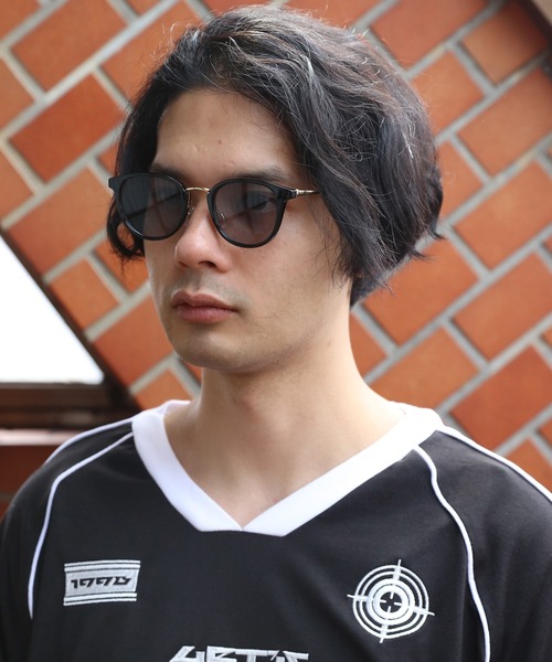 ８(eight)（エイト）の「クラシックボストンサングラス（サングラス・メンズ・ゴールド系その他/ブラック系その他2/ゴールド系その他2/ブラック系その他・FREE）」の8枚目の写真