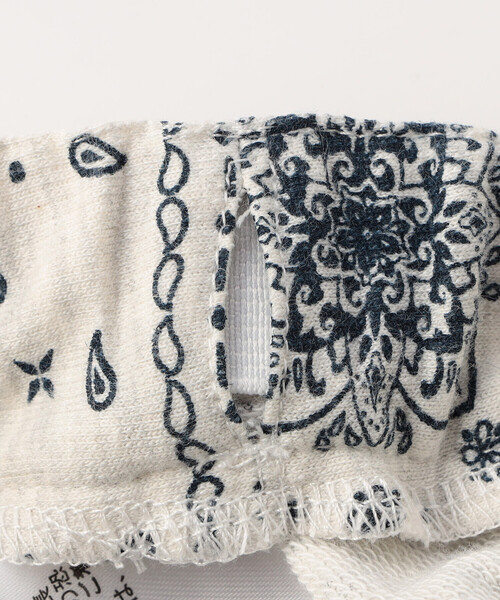 COMME CA ISM（コムサイズム）の「バンダナ柄プリント ハーフパンツ（その他パンツ・キッズ・ネイビー/オートミール・140cm/130cm/120cm/110cm/100cm/150cm）」の4枚目の写真