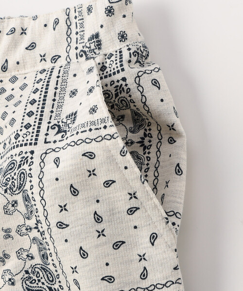 COMME CA ISM（コムサイズム）の「バンダナ柄プリント ハーフパンツ（その他パンツ・キッズ・ネイビー/オートミール・140cm/130cm/120cm/110cm/100cm/150cm）」の5枚目の写真