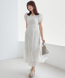 MAJESTIC LEGON | サイドレースアップレディワンピース(ワンピース)