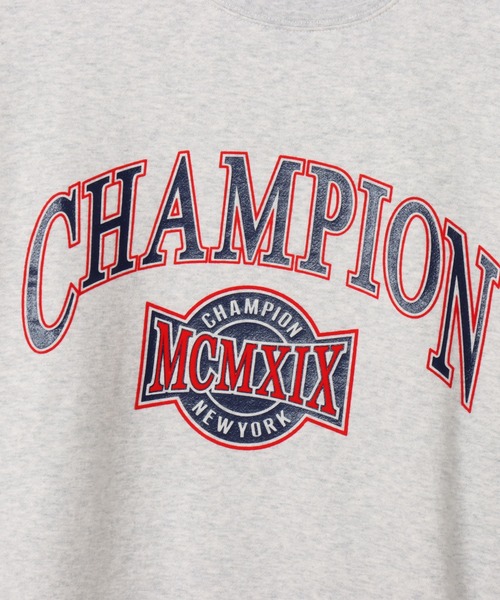 Champion(チャンピオン)の「【Champion/チャンピオン】メンズ アクションスタイル クルーネックスウェットシャツ(スウェット・メンズ・ブラック/レッド系その他6/ヘザーグレー/パープル系その他7・LARGE/MEDIUM/X-LARGE)」の19枚目の写真