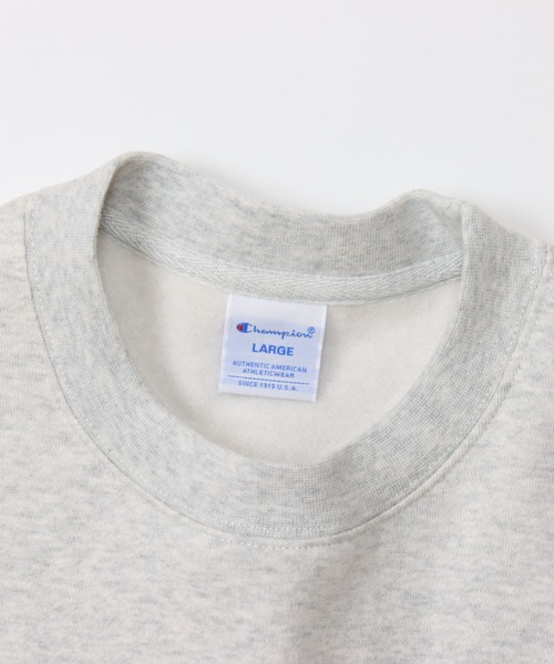 Champion(チャンピオン)の「【Champion/チャンピオン】メンズ アクションスタイル クルーネックスウェットシャツ(スウェット・メンズ・ブラック/レッド系その他6/ヘザーグレー/パープル系その他7・LARGE/MEDIUM/X-LARGE)」の21枚目の写真