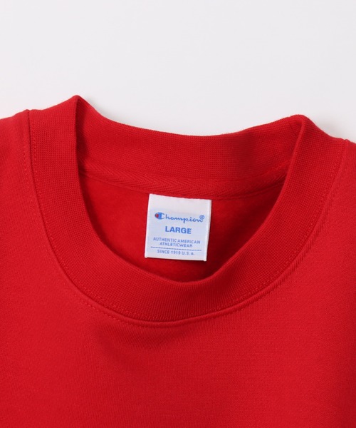 Champion(チャンピオン)の「【Champion/チャンピオン】メンズ アクションスタイル クルーネックスウェットシャツ(スウェット・メンズ・ブラック/レッド系その他6/ヘザーグレー/パープル系その他7・LARGE/MEDIUM/X-LARGE)」の15枚目の写真