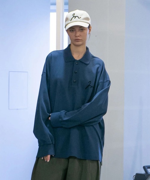 24AW my beautiful landlet ロゴ ビッグ ポロ 24AW my beautiful landlet ロゴビッグポロ】 - メルカリ