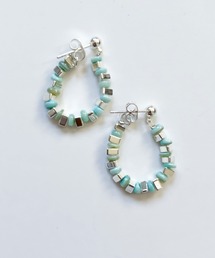 yu-ka（ユーカ）の「YU-KA:ビーズフープピアス（ピアス（両耳用））」