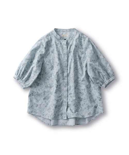 and myera（アンド マイラ）の「ａｎｄ　ｍｙｅｒａ　ボタニカルなブラウス（シャツ/ブラウス・レディース・ブルー系その他・X-LARGE/LARGE/MEDIUM/SMALL）」の17枚目の写真