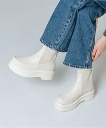 EVOL | 【EVOL】軽量ニット厚底ブーツ IX5540(ブーツ)