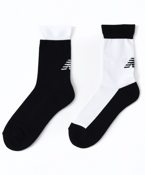 総額39.600円　新品未使用2枚セットNew Balance Met24 セール】MET24 2p NB Logo Socks（ソックス/靴下）｜New Balance