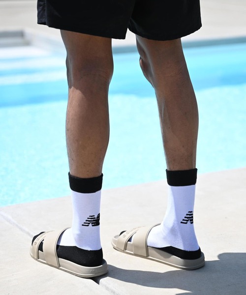 セール】MET24 2p NB Logo Socks（ソックス/靴下）｜New Balance