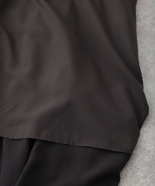 LEPSIM（レプシィム）の「ウエストギャザースカート　138003（スカート・レディース・ブラック/ブラック系その他/ブラウン・FREE）」の14枚目の写真