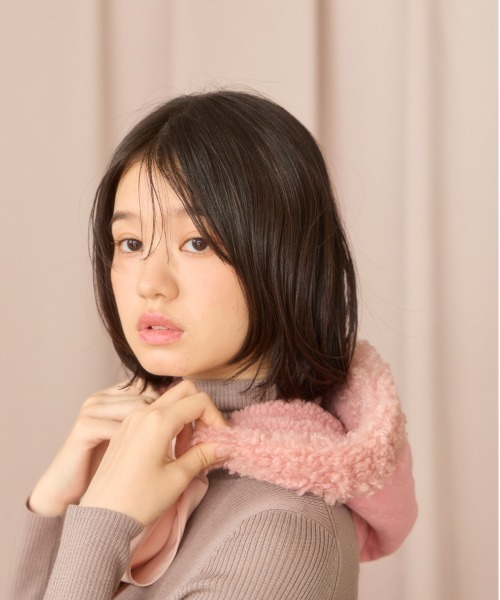 kaorinomori（カオリノモリ）の「kaorinomori ハルフード / カオリノモリ（ハット・レディース・ブラック/ホワイト/ピンク・FREE）」の13枚目の写真