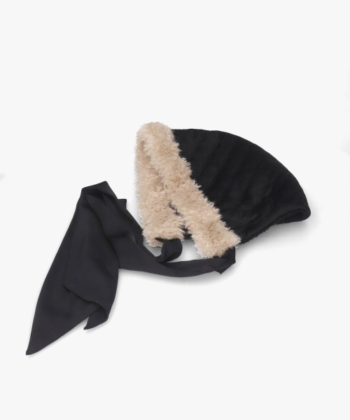 kaorinomori（カオリノモリ）の「kaorinomori ハルフード / カオリノモリ（ハット・レディース・ブラック/ホワイト/ピンク・FREE）」の16枚目の写真