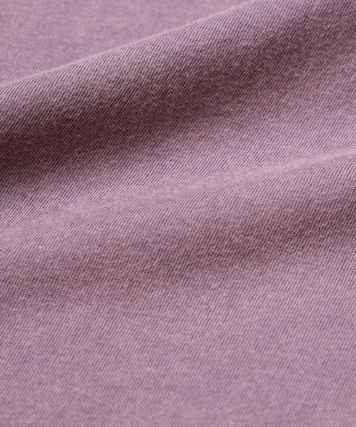 JIEDA(ジエダ)の「PIGMENT RAGLAN TEE(Tシャツ/カットソー・メンズ・ブラック/パープル・1/2)」の6枚目の写真