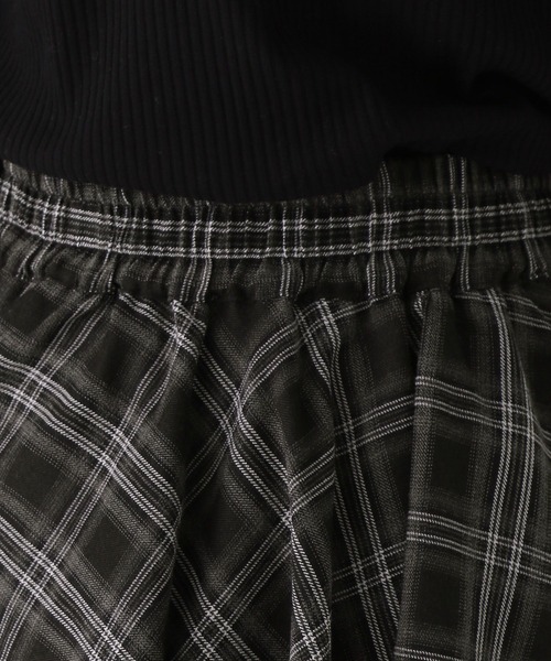 repipi armario（レピピ アルマリオ）の「チェックラップフウヘムスカート（スカート・キッズ・ブラック/グリーン/ベージュ/レッド/ブルー・SMALL/MEDIUM/LARGE）」の22枚目の写真