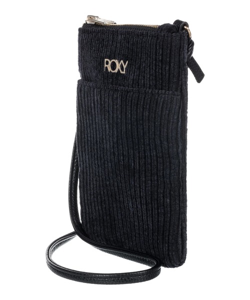 ROXY（ロキシー）の「FEELING GOOD PHONE B/ロキシーコーデュロイミニショルダー（ショルダーバッグ・レディース・ブラック/ピンク・FREE）」の4枚目の写真