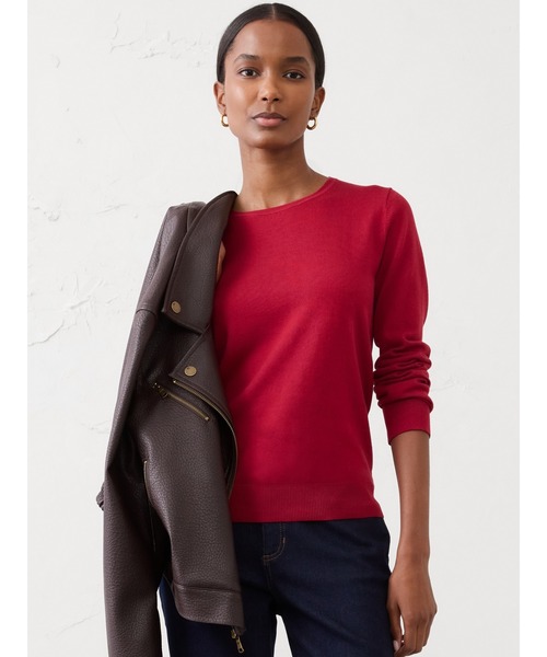 BANANA REPUBLIC FACTORY STORE フォーエバークルーネックセーター