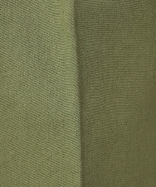 FOUND GOOD（ファウンドグッド）の「ストレッチノワイドパンツ（チノパンツ・レディース・ネイビー/ベージュ/アイボリー/グリーン系8・S/M/L）」の10枚目の写真