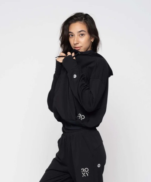 セール】FEELING COZY HOODIE/ロキシージップアップパーカー