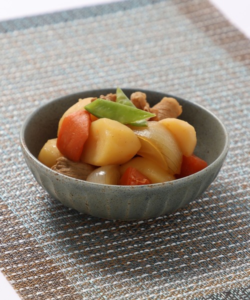 LAKOLE(ラコレ)の「土物風ボウル(S) / 138545(食器・レディース・アイボリー/ブルー/ベージュ・FREE)」の3枚目の写真