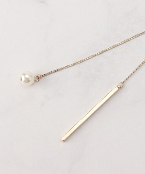 couture brooch（クチュールブローチ）の「リボンモチーフラリエットネックレス（ネックレス・レディース・ゴールド・00）」の7枚目の写真