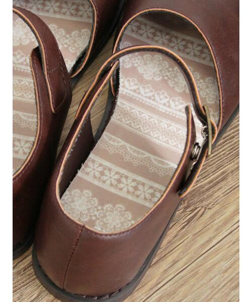 Samansa Mos2（サマンサ モスモス）の「オリジナルインソール（その他シューズ・レディース・ブルー/モカ・F）」の6枚目の写真