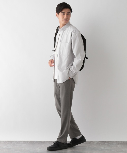 GLOBAL WORK Smile Seed Store（グローバルワーク スマイルシードストア）の「TRクリーンテーパードパンツ/115740（その他パンツ・メンズ・グレー/ネイビー/ブラック・X-LARGE/SMALL/MEDIUM/LARGE）」の10枚目の写真