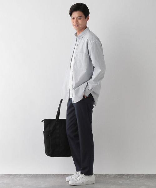 GLOBAL WORK Smile Seed Store（グローバルワーク スマイルシードストア）の「TRクリーンテーパードパンツ/115740（その他パンツ・メンズ・グレー/ネイビー/ブラック・X-LARGE/SMALL/MEDIUM/LARGE）」の15枚目の写真