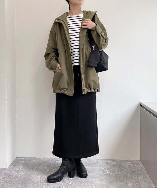 fredy emue（フレディエミュ）の「《セットアップ対応》ダンボールニットスカート（スカート・レディース・グレー/ブラック・38/36）」の12枚目の写真