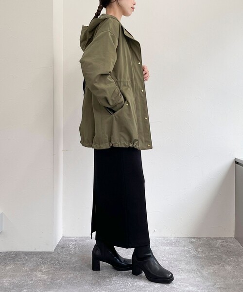 fredy emue（フレディエミュ）の「《セットアップ対応》ダンボールニットスカート（スカート・レディース・グレー/ブラック・38/36）」の14枚目の写真