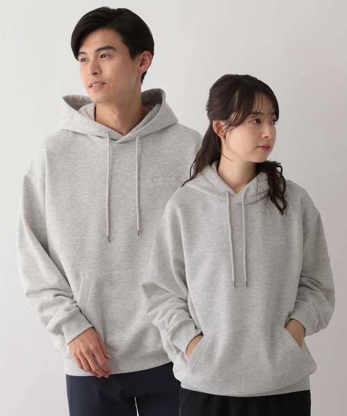 GLOBAL WORK Smile Seed Store(グローバルワーク スマイルシードストア)の「裏毛プリントパーカー/115936(パーカー・メンズ・アイボリー/グレイッシュベージュ/ライトグレー/ブラック・SMALL/MEDIUM/X-LARGE/LARGE)」の4枚目の写真