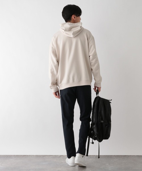 GLOBAL WORK Smile Seed Store(グローバルワーク スマイルシードストア)の「裏毛プリントパーカー/115936(パーカー・メンズ・アイボリー/グレイッシュベージュ/ライトグレー/ブラック・SMALL/MEDIUM/X-LARGE/LARGE)」の7枚目の写真