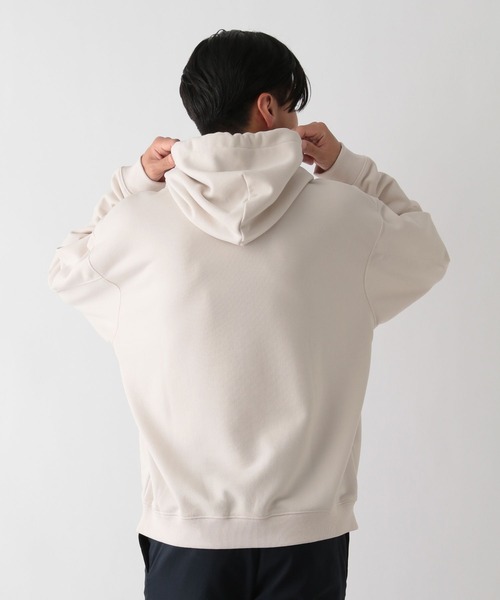 GLOBAL WORK Smile Seed Store(グローバルワーク スマイルシードストア)の「裏毛プリントパーカー/115936(パーカー・メンズ・アイボリー/グレイッシュベージュ/ライトグレー/ブラック・SMALL/MEDIUM/X-LARGE/LARGE)」の11枚目の写真