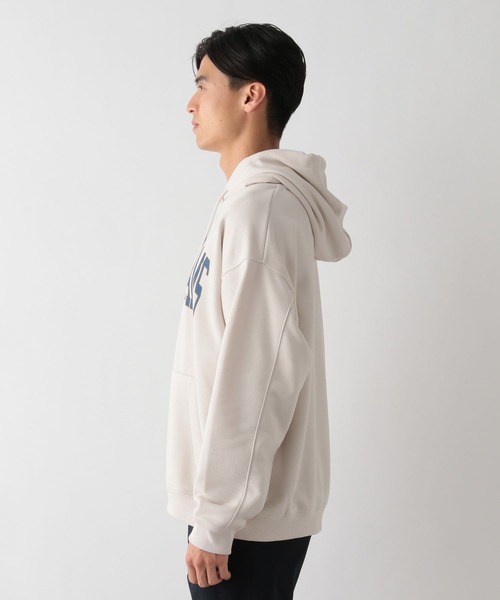 GLOBAL WORK Smile Seed Store(グローバルワーク スマイルシードストア)の「裏毛プリントパーカー/115936(パーカー・メンズ・アイボリー/グレイッシュベージュ/ライトグレー/ブラック・SMALL/MEDIUM/X-LARGE/LARGE)」の13枚目の写真
