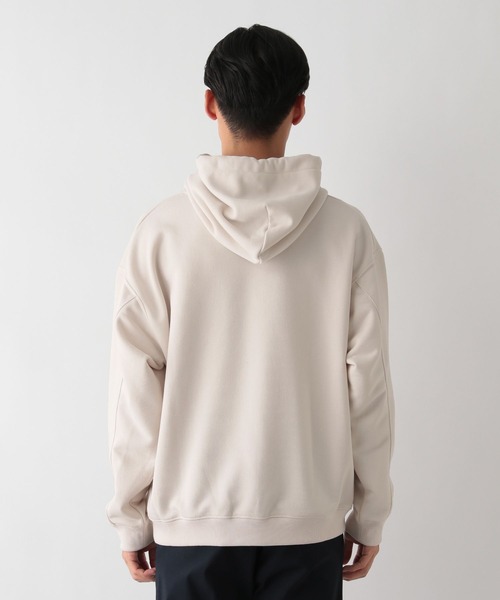 GLOBAL WORK Smile Seed Store(グローバルワーク スマイルシードストア)の「裏毛プリントパーカー/115936(パーカー・メンズ・アイボリー/グレイッシュベージュ/ライトグレー/ブラック・SMALL/MEDIUM/X-LARGE/LARGE)」の14枚目の写真