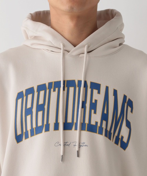 GLOBAL WORK Smile Seed Store(グローバルワーク スマイルシードストア)の「裏毛プリントパーカー/115936(パーカー・メンズ・アイボリー/グレイッシュベージュ/ライトグレー/ブラック・SMALL/MEDIUM/X-LARGE/LARGE)」の15枚目の写真