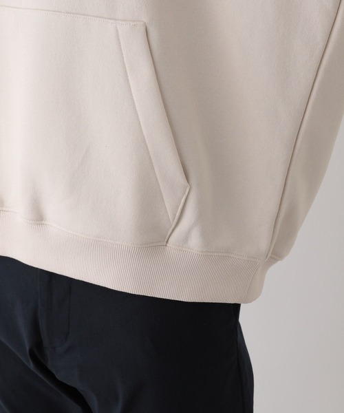 GLOBAL WORK Smile Seed Store(グローバルワーク スマイルシードストア)の「裏毛プリントパーカー/115936(パーカー・メンズ・アイボリー/グレイッシュベージュ/ライトグレー/ブラック・SMALL/MEDIUM/X-LARGE/LARGE)」の17枚目の写真