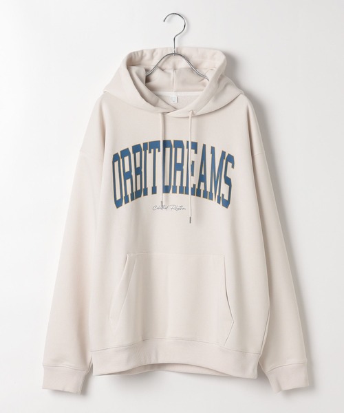 GLOBAL WORK Smile Seed Store(グローバルワーク スマイルシードストア)の「裏毛プリントパーカー/115936(パーカー・メンズ・アイボリー/グレイッシュベージュ/ライトグレー/ブラック・SMALL/MEDIUM/X-LARGE/LARGE)」の22枚目の写真